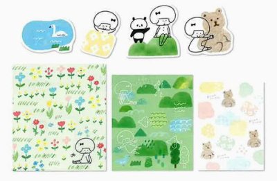 画像1: kokoromoyou がさがさペーパー　そよそよふわふわ