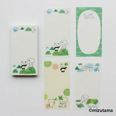 画像1: kokoromo スリムメモ　そよそよ
