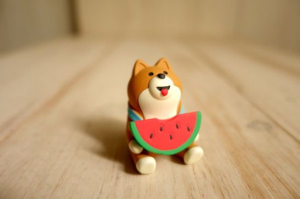 画像1: デコレ　コンコンブル　スイカわんこ (1)