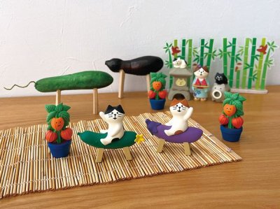 画像1: デコレ　コンコンブル　きゅうり乗りにゃんこ