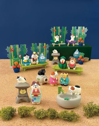 画像1: デコレ　コンコンブル　線香花火にゃんこ　みけ