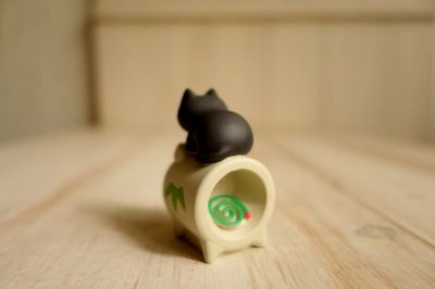 画像2: デコレ　コンコンブル　蚊遣乗り子猫