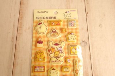 画像1: ぷっくりシール　ポムポムプリン　いっぱい