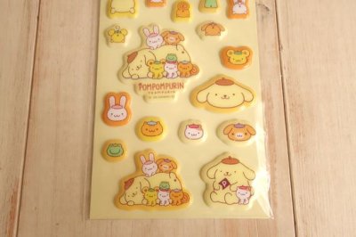 画像2: ぷっくりシール　ポムポムプリン　チーム