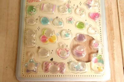 画像2: ぷくまるシール　ぷくまるエナガ
