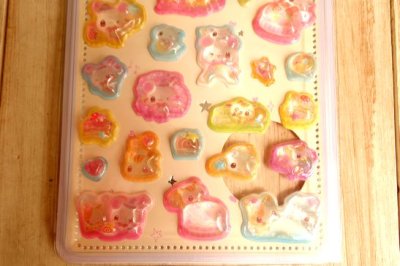 画像2: ぷくまるシール　まじかるうさぎ