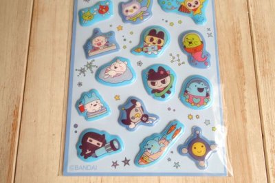画像2: ぷっくりシール　たまごっち　ブルー