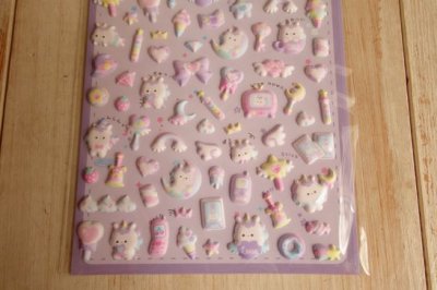 画像2: ぷちぷにらいふシール　ゆにらいふ