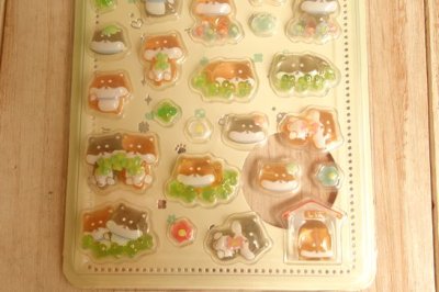 画像2: ぷくまるシール　ぷくまるしば
