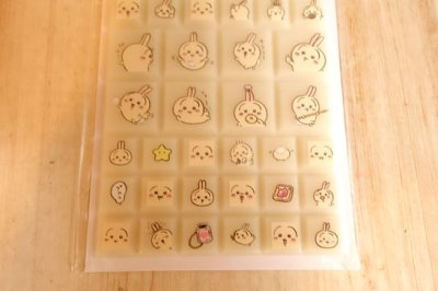 画像2: ドロップブロックシール　ちいかわ　うさぎ