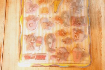 画像2: コットンパフィーシール　トムとジェリー