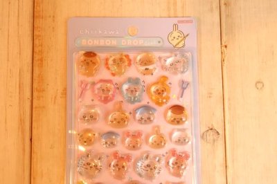 画像1: ボンボンドロップシール　ちいかわ　みんなポーズ