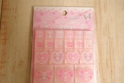 画像1: マイメロディ・クロミ・マイスウィートピアノ　タイルシール　