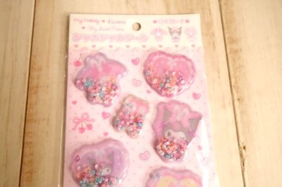 画像1: マイメロディ・クロミ・マイスウィートピアノ　シャカシャカシール