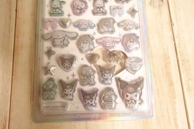 画像2: うるちゅるポップシール　サンリオキャラクターズ　シルバー