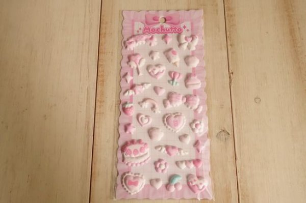 画像1: もちゅっとステッカー　ガーリー (1)