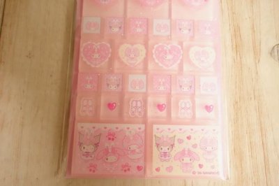 画像2: マイメロディ・クロミ・マイスウィートピアノ　タイルシール　