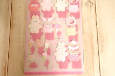 画像2: チャーミーパッケージステッカー　ベリーピンク