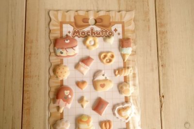 画像1: もちゅっとステッカー　スイーツ