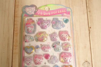 画像1: うるちゅるポップシール　サンリオキャラクターズ　白猫ベビー