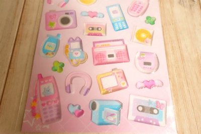 画像2: クリアリーステッカー　device
