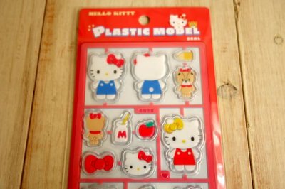 画像1: プラスチックモデル風シール　サンリオキャラクターズ　ハローキティ
