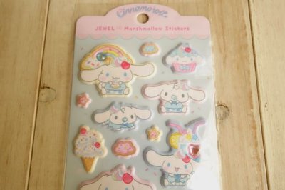 画像1: サンリオジュエルマシュマロステッカーズ　ファンシースナック　シナモロール