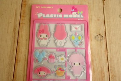画像1: プラスチックモデル風シール　サンリオキャラクターズ　マイメロディ