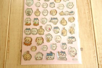 画像2: ちいかわ　ぷっくりあシール　クリア
