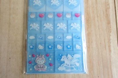 画像2: ハローキティ　タイルシール　ペガサス&ユニコーン