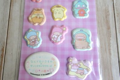 画像2: なんでもいきもの×サンリオキャラクターズ　ぷっくりシールA