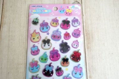 画像1: ほっぺちゃん　ラメキラキャンディーシール　スタンダード