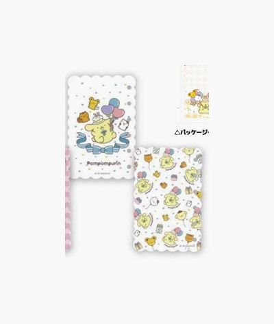 画像1: ポムポムプリン　シール台紙　リボン