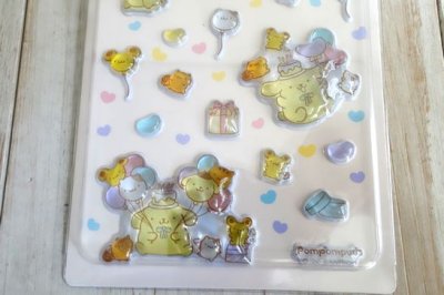 画像2: ポムポムプリン　ぷくりんキャンディシール　おたんじょうび