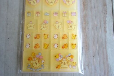 画像2: ポムポムプリン　タイルシール　イエロー