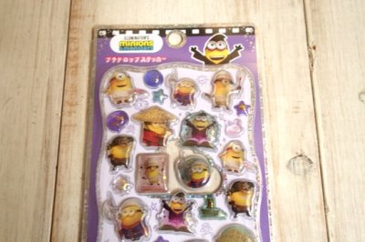 画像1: プチドロップステッカー　ミニオンズ３　PU