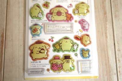 画像2: サンリオ　３D大人の図鑑シール　ポムポムプリン編