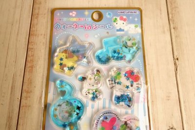 画像1: 平成ファンシーウォーターインシール　Colorful music world