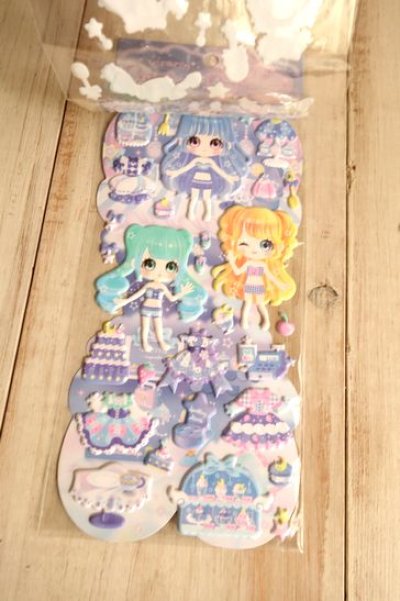 画像1: キラリンコンパクトドールシール　ミルキースターパティスリー