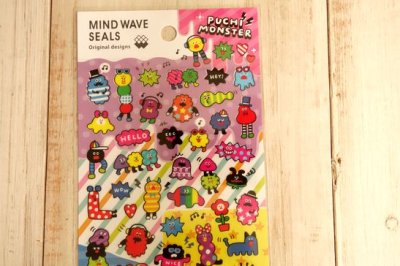 画像1: マインドウェイブシール　PUCHI MONSTER
