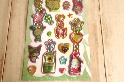 画像2: ぷくキラチャームステッカー　サンリオキャラクターズ