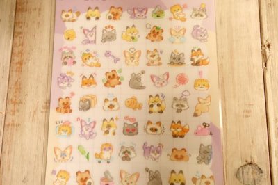 画像1: マインドウェイブ　エモミーフレンズステッカー　ねこたち