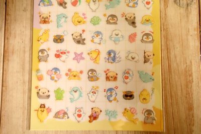 画像2: マインドウェイブ　エモミーフレンズステッカー　海のどうぶつたち
