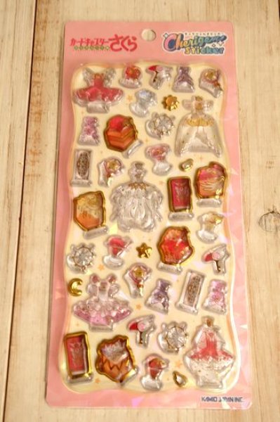 画像1: カードキャプターさくら　チェリジェムステッカー　さくらコレクション (1)