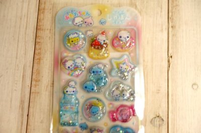 画像1: ぷくぷくしゃぼんステッカー　あわわちゃん
