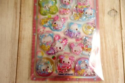 画像2: ぷくぷくしゃぼんステッカー　ハッピーマーチ