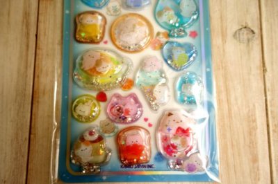 画像2: ぷくぷくしゃぼんステッカー　もぐにゃん