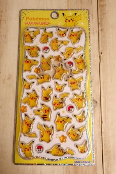 画像1: プチドロップステッカー　ポケモン　ピカチュウ (1)
