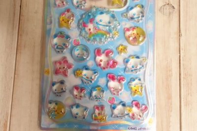 画像2: 光るプチドロップステッカー　ぷわぷわパンちゃん