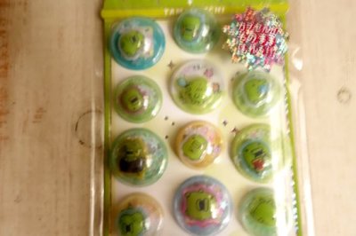 画像1: カプセルポップシール　くちぱっち